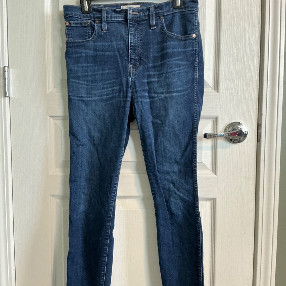 Madewell 10inch High Riser Skinny Skinny 30